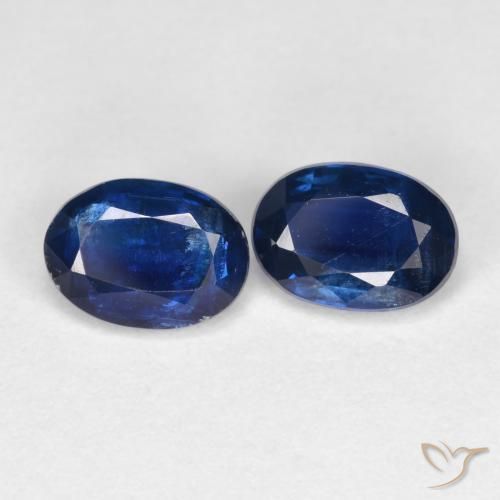 Gemme di Cianite Blu scuro naturale da 2.13 ct, Ovale, SI