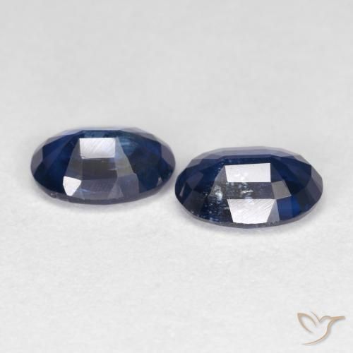 Gemme di Cianite Blu scuro naturale da 2.13 ct, Ovale, SI
