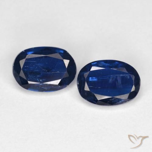 Gemme di Cianite Blu scuro profondo naturale da 1.96 ct, Ovale, SI