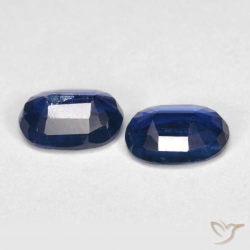 Gemme di Cianite Blu scuro profondo naturale da 1.96 ct, Ovale, SI