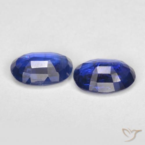 Gemme di Cianite Blu scuro naturale da 1.80 ct, Ovale, SI