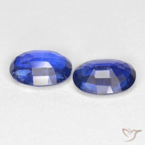 Gemme di Cianite vero blu naturale da 1.86 ct, Ovale, SI