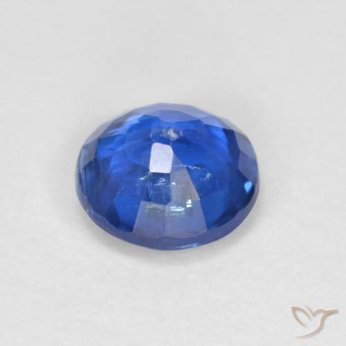 Cianite Blu Egiziano naturale da 1.07 ct, Rotondo, VS-SI