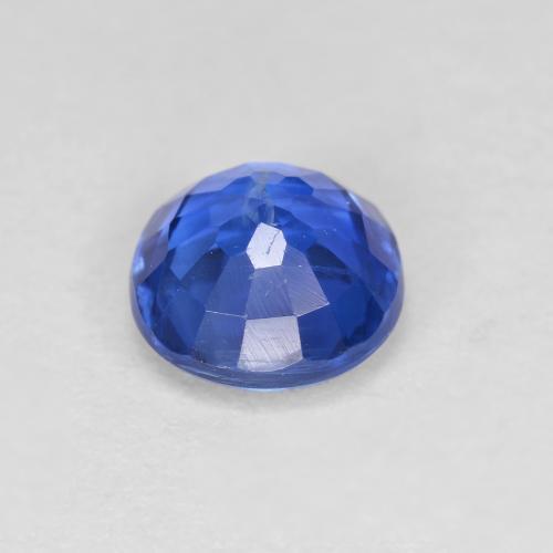 Cianite naturale blu da 0,99 ct, taglio rotondo, VS