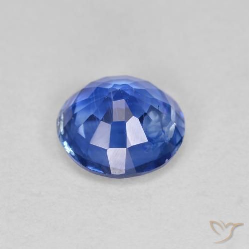 Cianite Blu acceso naturale da 0.95 ct, Rotondo, VS