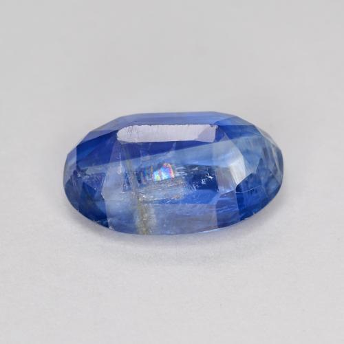 Cianite naturale blu da 3,79 ct, taglio ovale, VS-SI