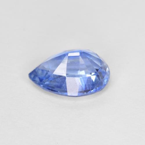 Cianite Blu profondo azzurro naturale da 0.90 ct, Forma a pera, VS