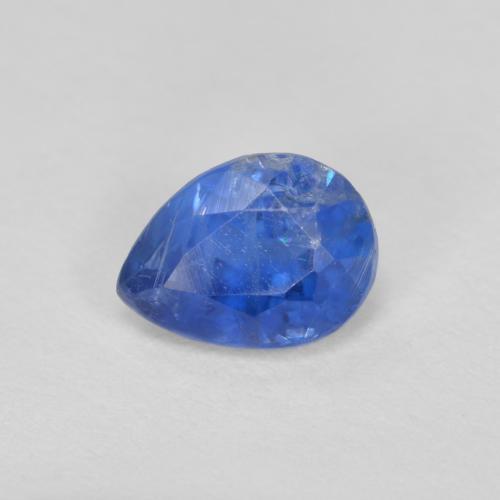 Cianite naturale blu da 0,96 ct, taglio a pera, SI