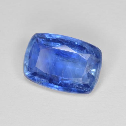 Cianite naturale blu da 3,02 ct, taglio a cuscino, SI