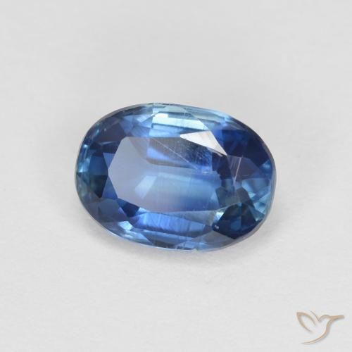 Cianite Blu navy naturale da 1.18 ct, Ovale, SI