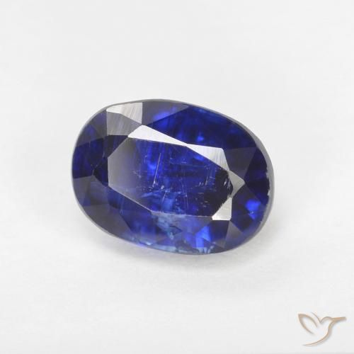 Cianite Blu reale naturale da 1.34 ct, Ovale, SI