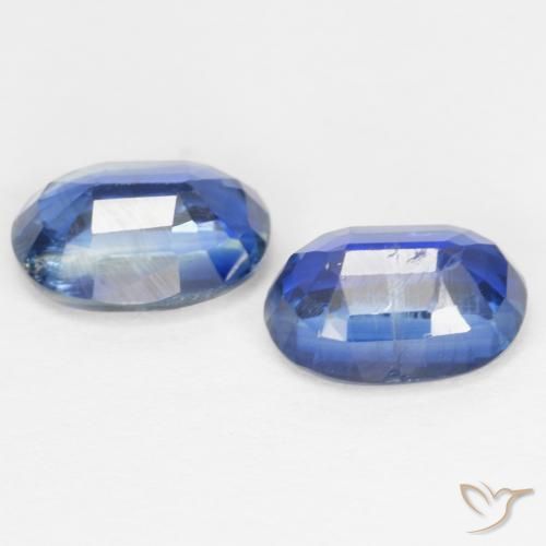 Gemme di Cianite Blu Egiziano naturale da 2.08 ct, Ovale, SI