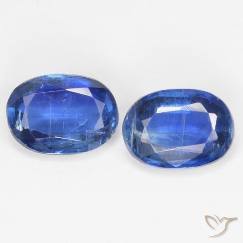 Gemme di Cianite Blu scuro naturale da 1.97 ct, Taglio ovale, SI