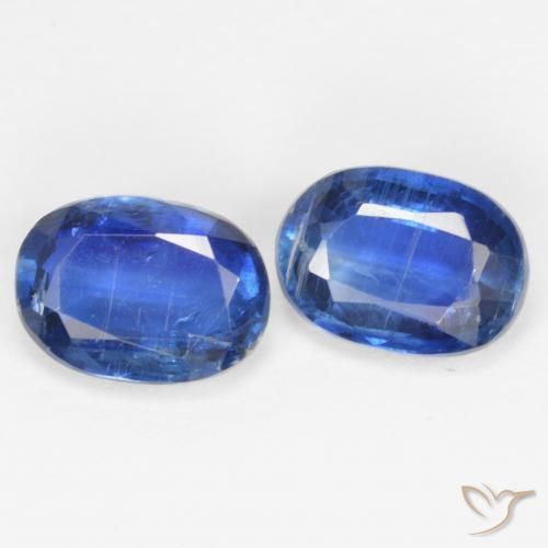 Gemme di Cianite Blu scuro naturale da 1.97 ct, Taglio ovale, SI
