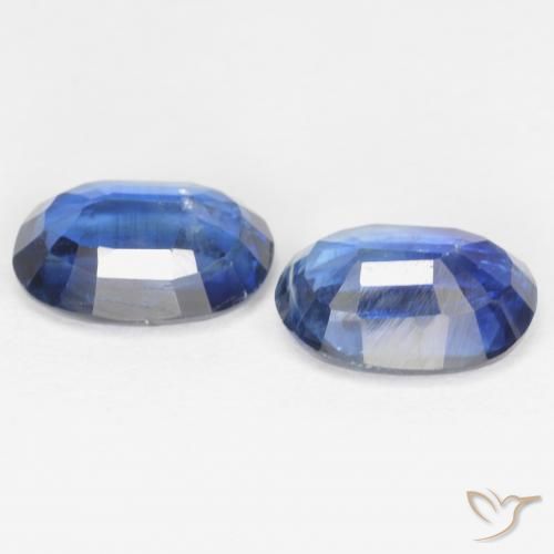 Gemme di Cianite Blu scuro naturale da 1.97 ct, Taglio ovale, SI