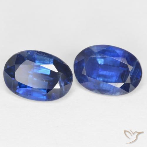 Gemme di Cianite Blu scuro naturale da 1.85 ct, Ovale, SI