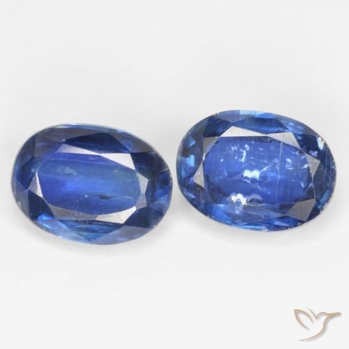 Gemme di Cianite Blu scuro naturale da 2.22 ct, Ovale, SI