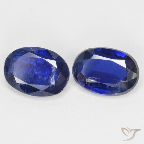 Gemme di Cianite Blu reale naturale da 1.88 ct, Ovale, SI