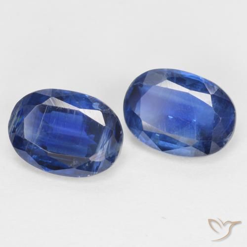 Gemme di Cianite Blu scuro naturale da 2.11 ct, Ovale, SI