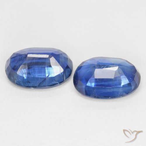 Gemme di Cianite Blu scuro naturale da 2.11 ct, Ovale, SI