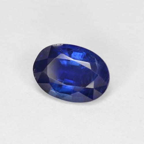 Cianite naturale blu da 0,98 ct, taglio ovale, VS