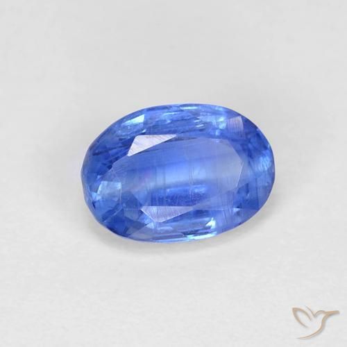 Cianite Azzurro naturale da 1.04 ct, Ovale, VS