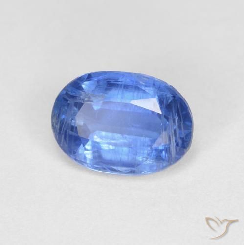 Cianite Blu navy naturale da 1.10 ct, Ovale, VS-SI