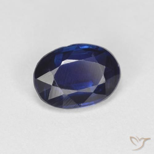 Cianite Blu reale naturale da 0.98 ct, Ovale, VS