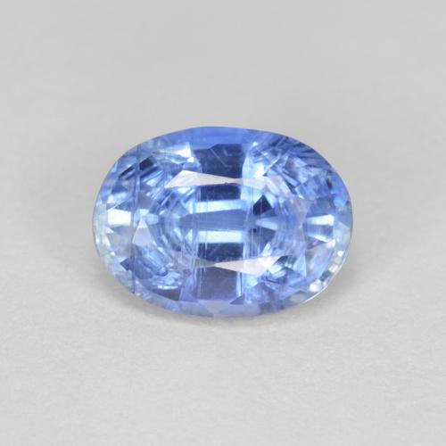Cianite naturale blu da 1,07 ct, taglio ovale, VS-SI