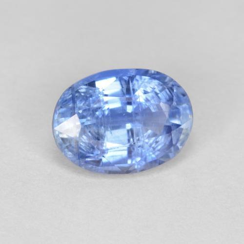 Cianite naturale blu da 1,07 ct, taglio ovale, VS-SI