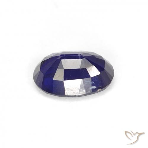 Cianite Blu scuro naturale da 0.99 ct, Ovale, VS