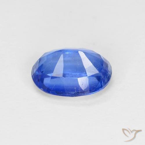Cianite Blu profondo azzurro naturale da 1.17 ct, Ovale, VS