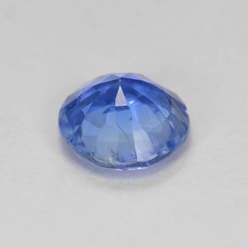 Cianite Blu profondo azzurro naturale da 1.06 ct, Taglio rotondo, VS-SI