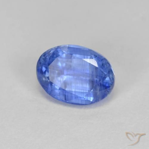 Cianite Bambina blu naturale da 1.24 ct, Ovale, SI