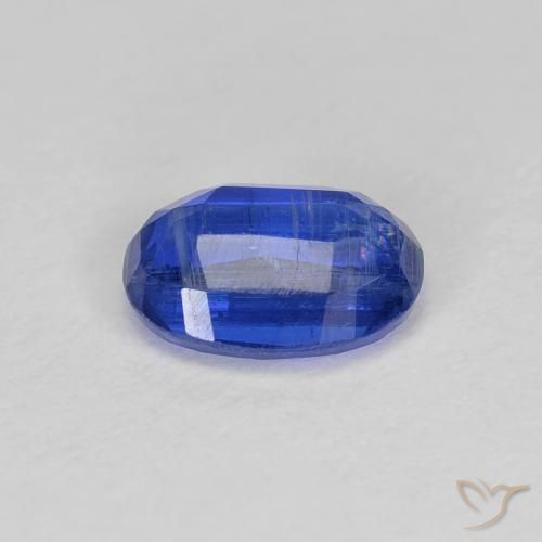 Cianite Blu scuro naturale da 1.06 ct, Ovale, SI
