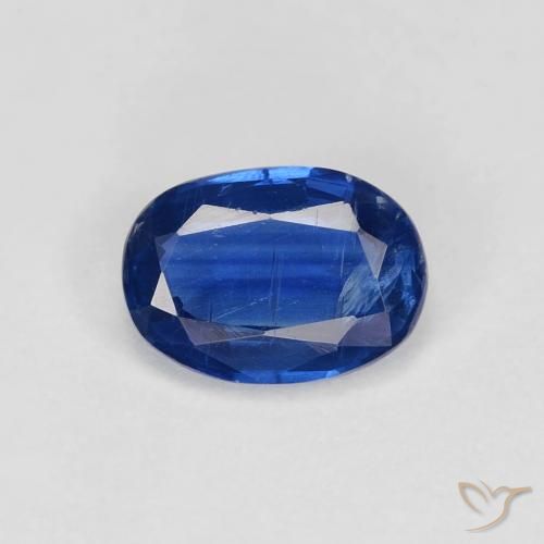 Cianite Blu navy naturale da 1.02 ct, Ovale, VS-SI
