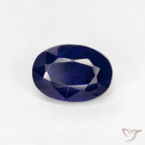 Cianite Blu molto profondo naturale da 1.12 ct, Ovale, VS-SI