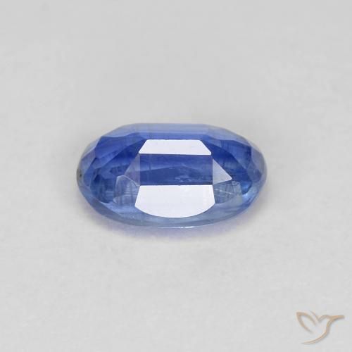 Cianite Blu profondo azzurro naturale da 0.98 ct, Ovale, VS-SI