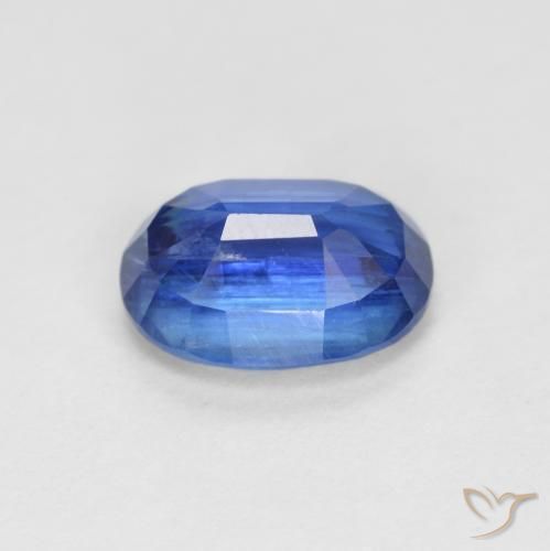 Cianite Blu scuro naturale da 1.69 ct, Ovale, VS-SI