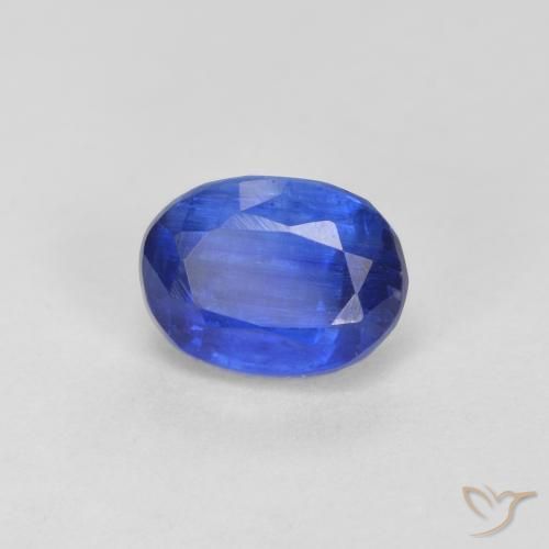 Cianite Blu Egiziano Profondo naturale da 1.45 ct, Ovale, VS-SI