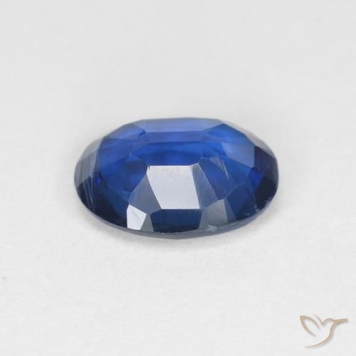 Cianite Blu navy naturale da 1.39 ct, Ovale, VS-SI