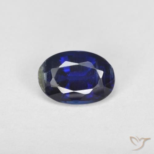 Cianite Blu molto profondo naturale da 0.99 ct, Ovale, VS-SI