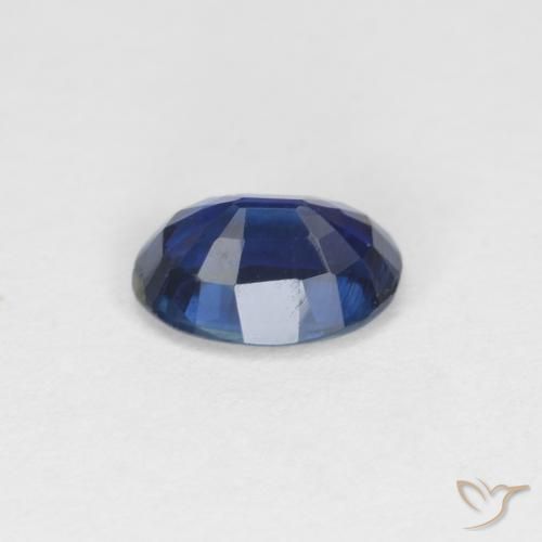 Cianite Blu molto profondo naturale da 0.99 ct, Ovale, VS-SI