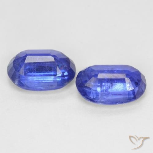 Cianite naturale blu da 2,01 ct, taglio ovale, SI