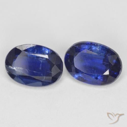 Gemme di Cianite Blu reale naturale da 2.03 ct, Ovale, SI