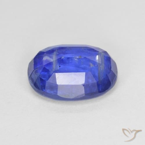 Cianite Blu acceso naturale da 3.08 ct, Taglio ovale, SI