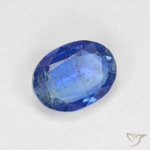 Cianite Blu scuro naturale da 1.74 ct, Ovale, VS-SI