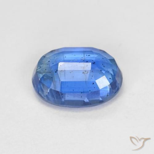 Cianite Blu scuro naturale da 1.74 ct, Ovale, VS-SI