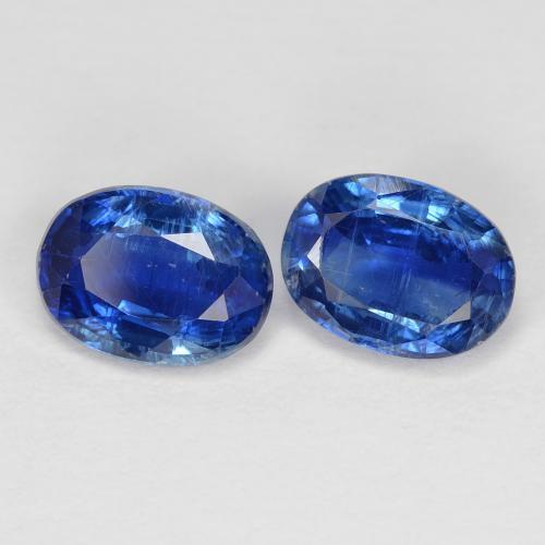 Gemme di Cianite Blu scuro naturale da 2.09 ct, Taglio ovale, VS-SI