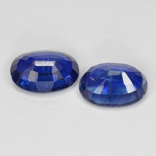 Gemme di Cianite Blu scuro naturale da 2.09 ct, Taglio ovale, VS-SI